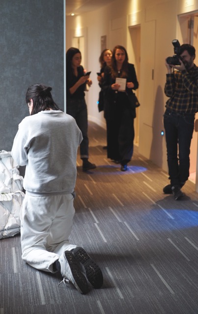 Hybrid Art Fair, Madrid, 2020, Performance Domingo Chaves