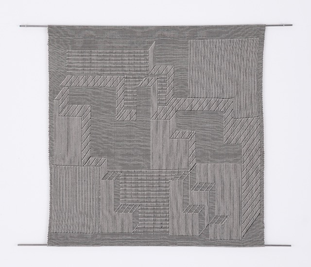 Kristen Roos, Ultrapaint Shadow Weave 1, 2020