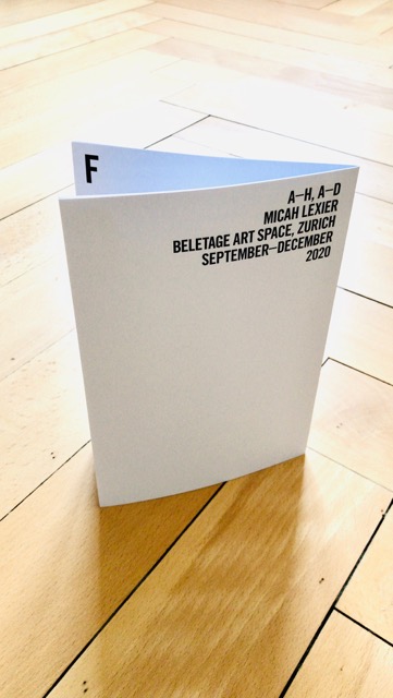 Fanzine #6 Micah Lexier