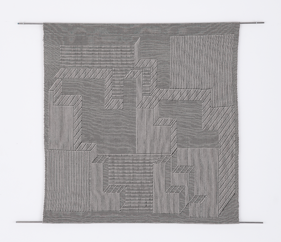 Kristen Roos, Ultrapaint Shadow Weave 1, 2020